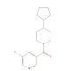 (5-Bromopyridin-3-yl)(4-(pyrrolidin-1-yl)piperidin-1-yl)methanone (CAS 1314241-44-5) - chemical structure image