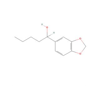 &alpha;-Butylpiperonyl Alcohol (CAS 5422-01-5) - chemical structure image