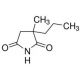 α-Methyl-α-propylsuccinimide (CAS 1497-19-4) - chemical structure image