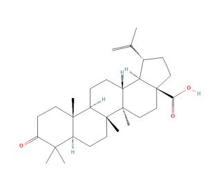 (&plus;)-Betulonic Acid (CAS 4481-62-3) - chemical structure image