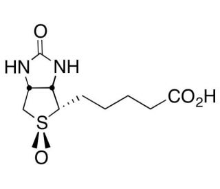 (&plus;)-Biotin (&plus;)-Sulfoxide (CAS 10406-89-0) - chemical structure image