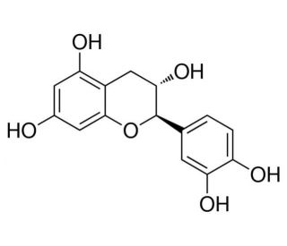 (&plus;)-Catechin (CAS 225937-10-0) - chemical structure image