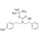 (N-tert-Butoxycarbonyl-N-[(1′R)-hydroxy-1-phenyl)ethyl])-4-aminophenylethylamine - chemical structure image