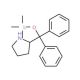 (R)-(+)-α,α-Diphenyl-2-pyrrolidinemethanol trimethylsilyl ether (CAS 943757-71-9) - chemical structure image