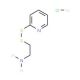 (S)-2-Pyridylthio Cysteamine Hydrochloride (CAS 83578-21-6) - chemical structure image