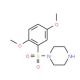 1-[(2,5-Dimethoxyphenyl)sulfonyl]piperazine - chemical structure image