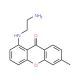 1-[(2-Aminoethyl)amino]-6-methyl-9H-xanthen-9-one - chemical structure image