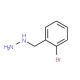 1-[(2-bromophenyl)methyl]hydrazine (CAS 51421-27-3) - chemical structure image