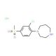 1-[(2-Chloro-4-methylsulfonyl)phenyl]-homopiperazine hydrochloride - chemical structure image