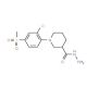 1-[(2-Chloro-4-methylsulfonyl)phenyl]piperidine-3-carbohydrazide - chemical structure image