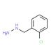 1-[(2-chlorophenyl)methyl]hydrazine - chemical structure image