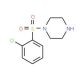 1-[(2-Chlorophenyl)sulfonyl]piperazine - chemical structure image