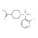 1-[(2-chloropyridin-3-yl)sulfonyl]piperidine-4-carboxylic acid - chemical structure image