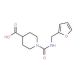 1-{[(2-furylmethyl)amino]carbonyl}piperidine-4-carboxylic acid - chemical structure image
