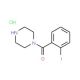 1-[(2-iodophenyl)carbonyl]piperazine hydrochloride - chemical structure image