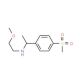 1-[(2-Methoxyethyl)amino]-1-(4-methylsulfonylphenyl)ethane (CAS 849924-92-1) - chemical structure image