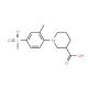 1-[(2-Methyl-4-methylsulfonyl)phenyl]piperidine-3-carboxylic acid - chemical structure image