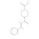 1-[(2E)-3-phenylprop-2-enoyl]piperidine-4-carboxylic acid - chemical structure image
