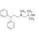 1-[(3,3-Diphenylpropyl)methylamino]-2-methyl-2-propanol (CAS 100442-33-9) - chemical structure image