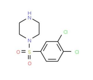 1-[(3,4-dichlorophenyl)sulfonyl]piperazine - chemical structure image