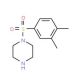 1-[(3,4-Dimethylphenyl)sulfonyl]piperazine - chemical structure image