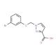 1-[(3-Bromophenoxy)methyl]-1H-pyrazole-3-carboxylic acid - chemical structure image