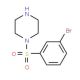 1-[(3-bromophenyl)sulfonyl]piperazine - chemical structure image