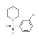 1-[(3-Bromophenyl)sulphonyl]piperidine (CAS 871269-12-4) - chemical structure image