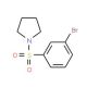 1-[(3-Bromophenyl)sulphonyl]pyrrolidine (CAS 214210-14-7) - chemical structure image