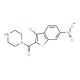 1-[(3-Chloro-6-nitro-1-benzothien-2-yl)carbonyl]-piperazine - chemical structure image