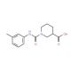 1-[(3-methylphenyl)carbamoyl]piperidine-3-carboxylic acid - chemical structure image