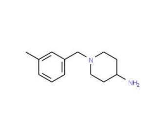 1-[(3-methylphenyl)methyl]piperidin-4-amine - chemical structure image