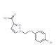 1-[(4-Bromophenoxy)methyl]-1H-pyrazole-3-carboxylic acid - chemical structure image