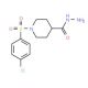 1-[(4-Chlorophenyl)sulfonyl]-4-piperidinecarbohydrazide - chemical structure image