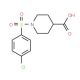 1-[(4-Chlorophenyl)sulfonyl]-4-piperidinecarboxylic acid (CAS 314744-43-9) - chemical structure image