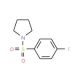 1-[(4-Fluorophenyl)sulphonyl]pyrrolidine (CAS 157187-14-9) - chemical structure image