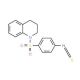 1-[(4-Isothiocyanatophenyl)sulfonyl]-1,2,3,4-tetrahydroquinoline - chemical structure image