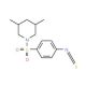 1-[(4-Isothiocyanatophenyl)sulfonyl]-3,5-dimethylpiperidine - chemical structure image