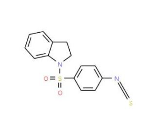 1-[(4-Isothiocyanatophenyl)sulfonyl]indoline - chemical structure image