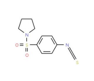 1-[(4-Isothiocyanatophenyl)sulfonyl]pyrrolidine - chemical structure image