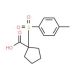 1-[(4-methylphenyl)sulfonyl]cyclopentanecarboxylic acid - chemical structure image