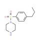 1-[(4-propylphenyl)sulfonyl]piperazine - chemical structure image