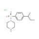 1-[(4-sec-butylphenyl)sulfonyl]piperazine hydrochloride - chemical structure image