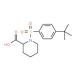 1-[(4-tert-butylphenyl)sulfonyl]piperidine-2-carboxylic acid - chemical structure image