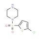 1-[(5-Chlorothien-2-yl)sulfonyl]piperazine - chemical structure image
