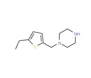 1-[(5-Ethylthien-2-yl)methyl]piperazine (CAS 523981-54-6) - chemical structure image