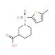 1-[(5-methylthien-2-yl)sulfonyl]piperidine-3-carboxylic acid - chemical structure image
