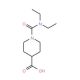 1-[(diethylamino)carbonyl]piperidine-4-carboxylic acid - chemical structure image