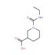 1-[(ethylamino)carbonyl]piperidine-3-carboxylic acid - chemical structure image