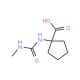 1-[(methylcarbamoyl)amino]cyclopentane-1-carboxylic acid - chemical structure image